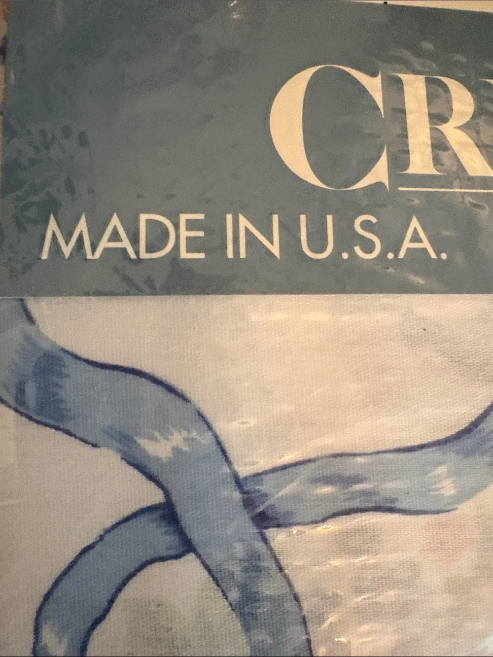 Vintage NIP/NOS Criterion by Dan River Blue Ribbon Floral Twin Sheet Set